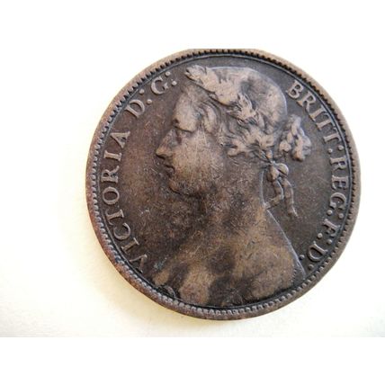 1876 H Penny 1d 001
