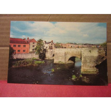 LUDFORD BRIDGE, LUDLOW, SHROPSHIRE. unused postcard Colourmaster /