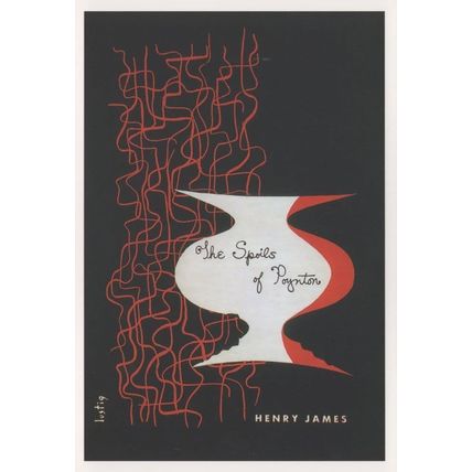 Henry James The Spirits Of Poynton 1943 Book Postcard