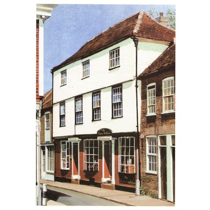 Chaucer Bookshop Kent Postcard