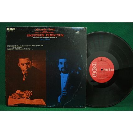 Gary Karr/Alex. Brott & McGill Chamber O. - Profundum Praedictum - LSC 3128 - NM