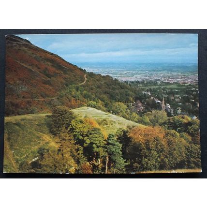 Worcestershire Postcard-North Hill & St Anns Delight,Malvern Hills