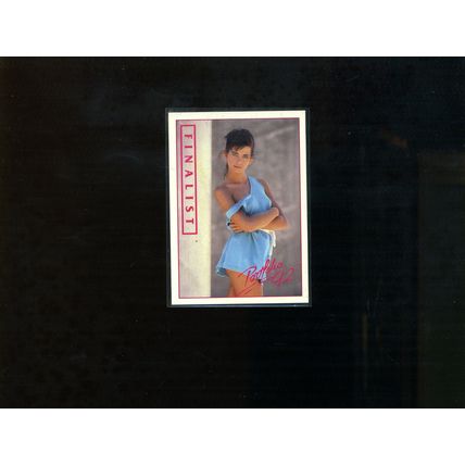 HEATHER JOHNSON 1992 Portfolio International Swimsuit Sexy Bikini Model Card NM