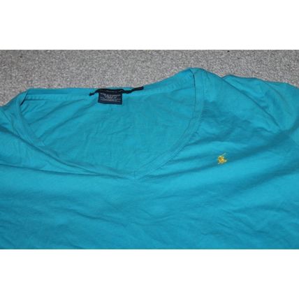Mens Ralph Lauren Sports Shirt Size XL / TG Turquois Aqua Blue Tee T-Shirt