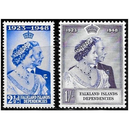 1948 The 25th Royal Wedding Anniversary Unmounted Mint C4