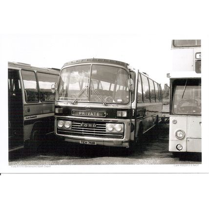 Black & White Photograph of Stevensons of Uttoxeter - TEH 761R
