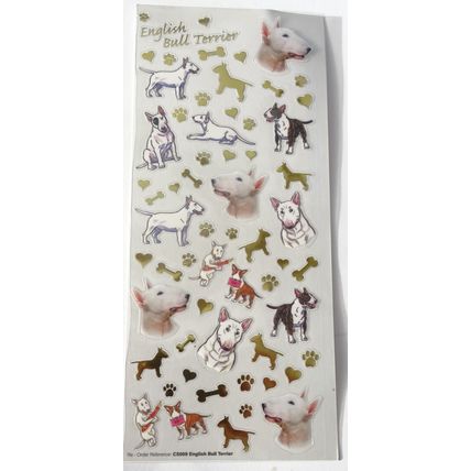 Dog breed craft stickers many breeds available 29 designs peel and stick