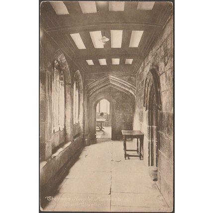 South Cloister, Chetham's Hospital, Manchester, Lancs, c.1920 - RWB Postcard
