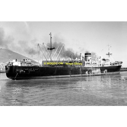 mc1631 - Blue Star Cargo Ship - Napier Star , built 1942 - photo 6x4