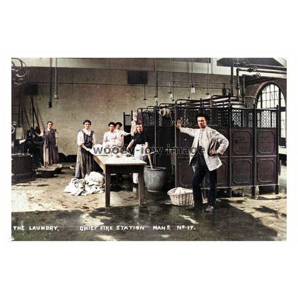 ptc2830 - Lancs - The Laundry Room at Chief Fire Station, Manchester - print 6x4