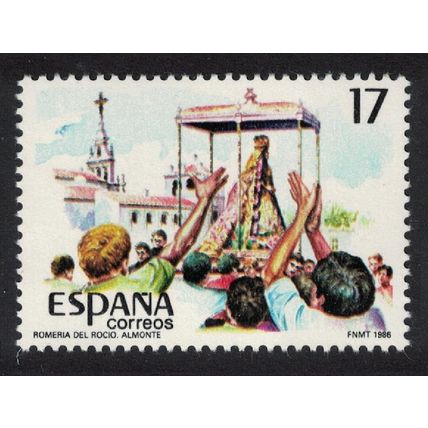 Spain Our Lady of the Dew Festival 1986 MNH SG#2868