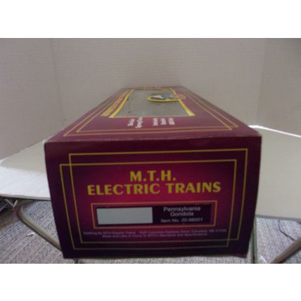 MTH Item# 20-98001 Gondola Pennsylvania ONE TRUCK/WHEEL BROKE