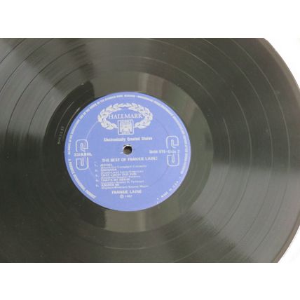 FRANKIE LAINE, THE BEST OF VINYL LP.