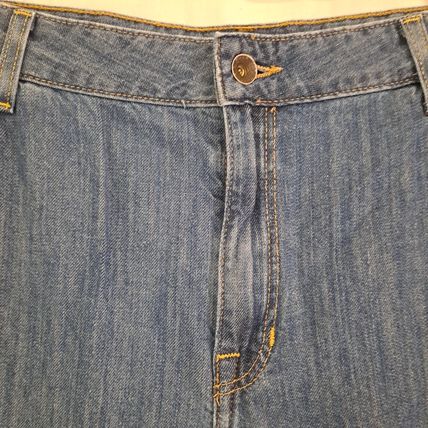 Women's LL BEAN Classic Fit Denim Blue JEANS pants Size 18 Reg High Rise