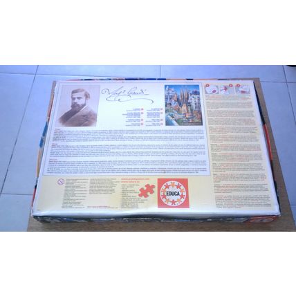 GAUDI COLLAGE Jigsaw Puzzle (1000 Piece) Educa (2002)