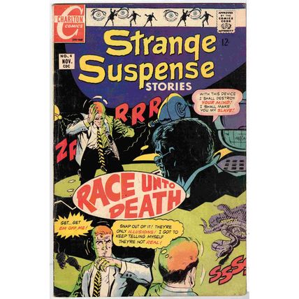 STRANGE SUSPENSE STORIES # 4 Steve Ditko cover