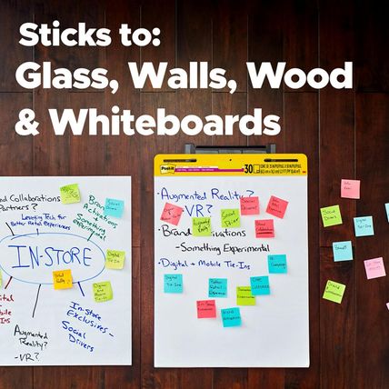 Post-It Super Sticky Easel Pad, 25 X 30 Inches, 30 Sheets/Pad, 6 Pads, Large Whi