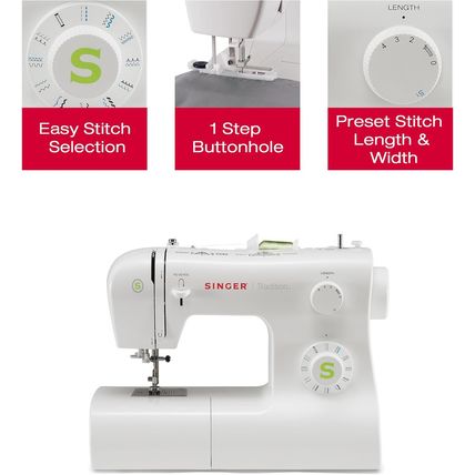 SINGER Tradition 2277 Sewing Machine with Automatic Needle Threader | 97 Stitch