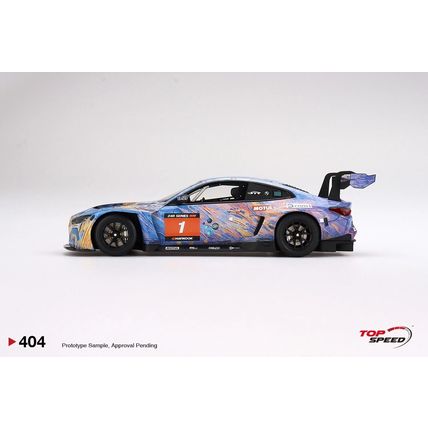 BMW M4 GT3 NO.1 ST RACING 2022 12H MUGELLO WINNER - TOPSPEED TS0404 1/18