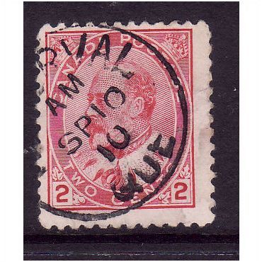 CANADA 1903 2c ROSE CARMINE SG 176 FINE USED#3