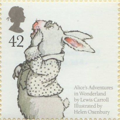 GB 2006 Animal Tales 42p Alice Wonderland Unmounted Mint NHM SG 2594 stamp