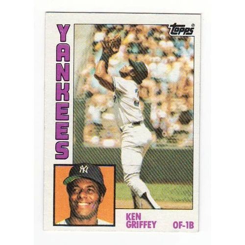1984 Topps Ken Griffey Sr. baseball card #770 -NM- Yankees