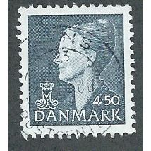 DEN 1997 4.50KR 'QUEEN MARGRETHE II' FINE USED (EBID43-060)