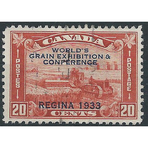 Canada 1933 SG330 20c Red Grain Conference Fine Used....