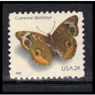 Used 4001 24c Buckeye Butterfly Fine W4910