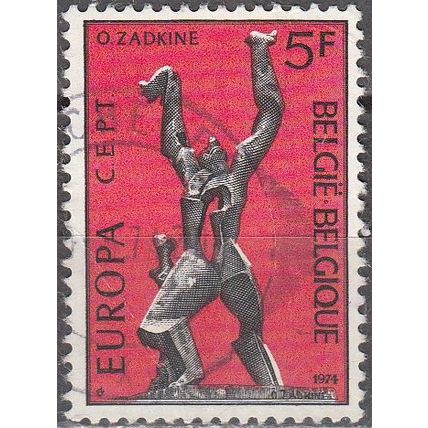 Belgique 1974 Michel 1766 O Cote (2008) 0.25 € Europa CEPT Sculpture