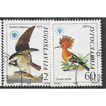 1985 Michel 2100/2101 - fine used (o) - BIRD