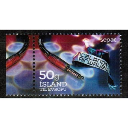 2015 Iceland Sc# 1364 - Airwaves Music Festival 50g Europe (180k) Mint NH