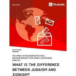 What is the difference between Judaism and Zionism? The impact of religion on po