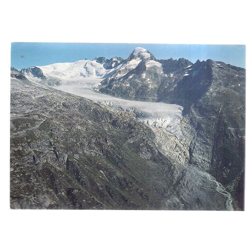 FURKA PASS AND RHONE GLACIER unused postcard (a) /