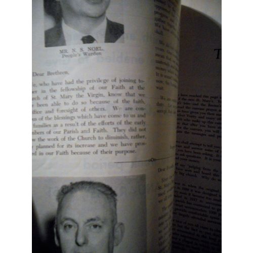 1960 Building Fund Canvass,Parish of St.Mary the Virgin,St.John's Newfoundland