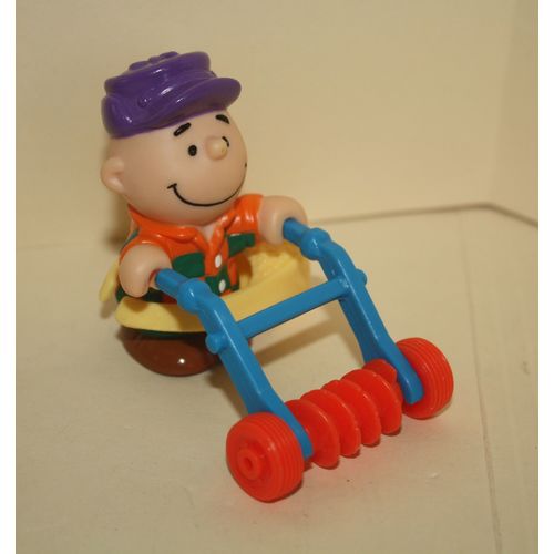 1990 McDonalds Peanuts Charlie Brown Seedbag & Tiller
