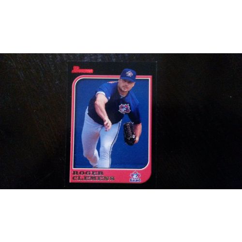 1997 Bowman Card # 064 Roger Clemens Excellent (5) Toronto Blue Jays
