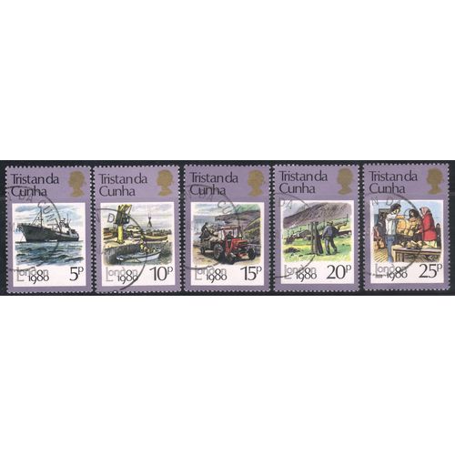 Tristan De Cunha 1980 - "London 1980" International Stamp Exhibition set - used