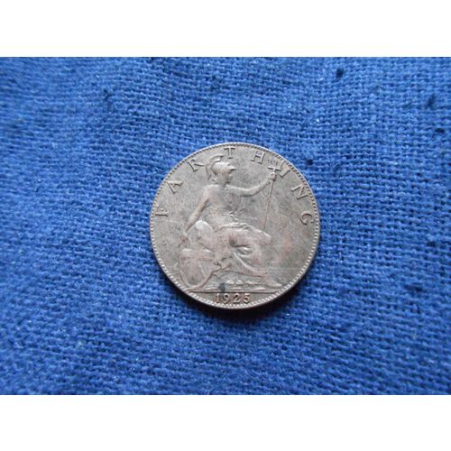 1925 BRITISH 1/4 FARTHING COIN.