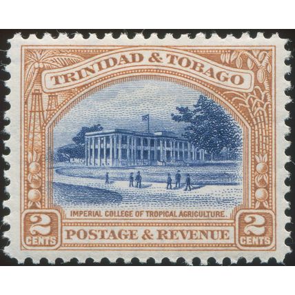 Trinidad & Tobago 1935 2c ultramarine & yellow-brown SG 231 unused