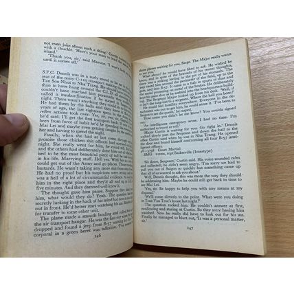 1973 ROBIN MOORE HENRY ROTHBLATT COURT MARTIAL VIETNAM WAR FICTION PB BOOK (P3)