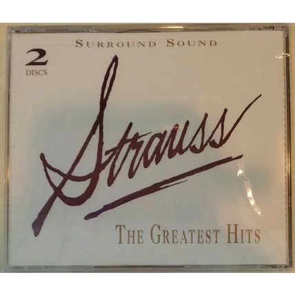 THE GREATEST HITS by STRAUSS (2 CDs, 1994 - Intersound - USA) BRAND NEW "SEALED"