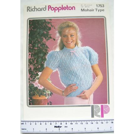 Vintage: Richard Poppleton 1753 round-neck sweater, mohair