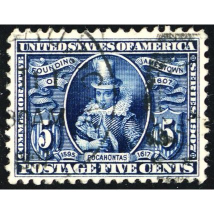 330, Used 5¢ VF Nicely Centered Stamp * Stuart Katz
