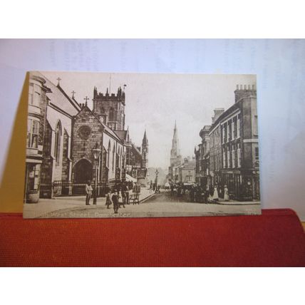 HIGH WEST STREET, DORCHESTER. unused antique postcard =