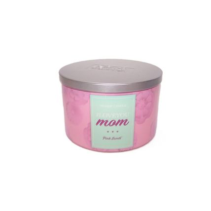 Yankee Candle I Love You Mom Pink Sands 3 Wick Scented 18 oz Candle New