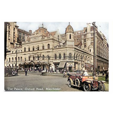 ptc2852 - Lancs - An early Palace Theatre on Oxford Road, Manchester - print 6x4
