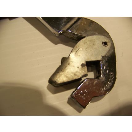 1964 CHRYSLER IMPERIAL LH DOOR LATCH HANDLE LEVER & BEZEL OEM #2080115