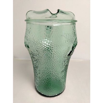 VTG Coca-Cola 64 oz Glass Pitcher USA Mid-Century 1970's - Excellent Condition!