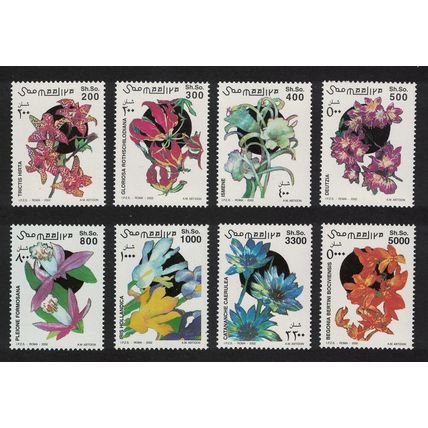 Somalia Flowers 8v 2002 MNH MI#983-990